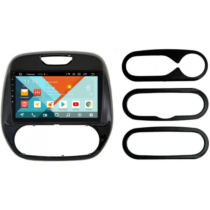 Штатная магнитола Wide Media KS9-161QR-3/32 DSP CarPlay 4G-SIM для Renault Kaptur 2016-2021 на Android 10 (API 29)
