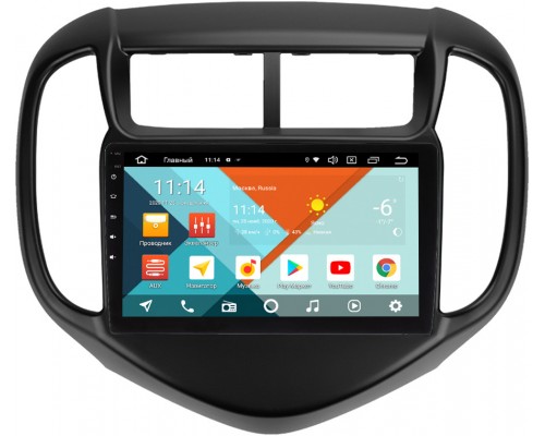 Chevrolet Aveo 3 (2016-2022) Wide Media KS9-2523QR-3/32 DSP CarPlay 4G-SIM Android 10