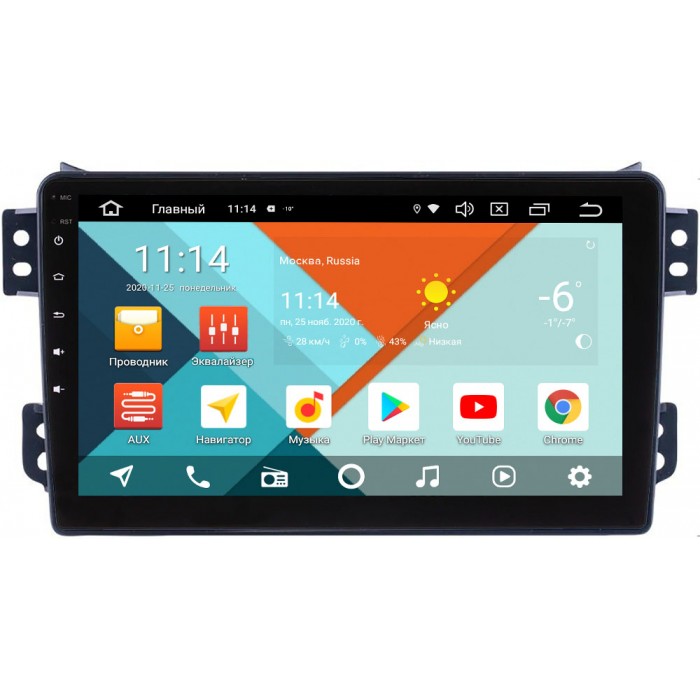 Штатная магнитола Opel Agila (2008-2014) Wide Media KS9-370QR-3/32 DSP CarPlay 4G-SIM на Android 10 (API 29)