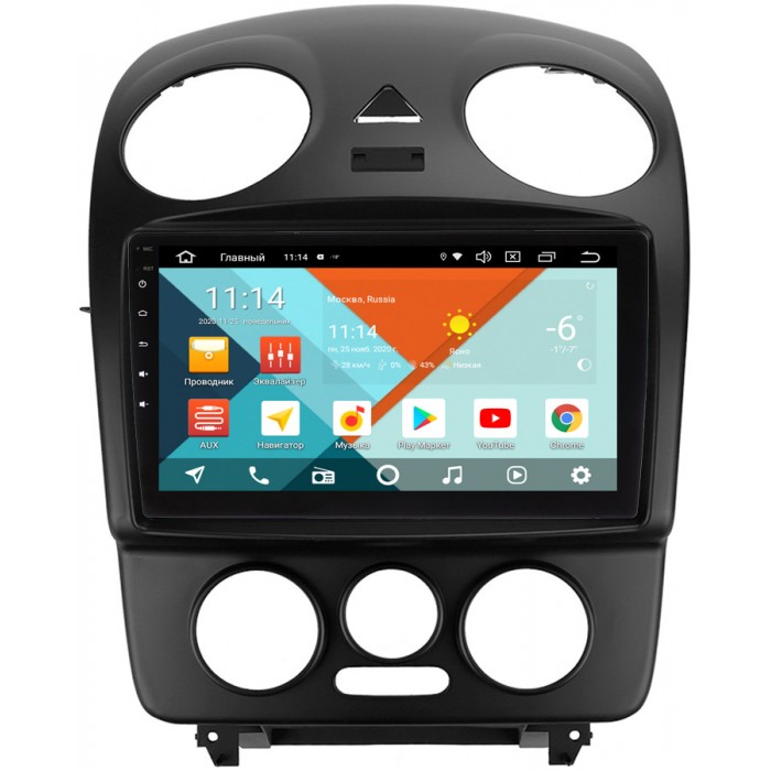 Штатная магнитола Volkswagen Beetle (1997-2010) Wide Media KS9-4604QR-3/32 DSP CarPlay 4G-SIM Android 10