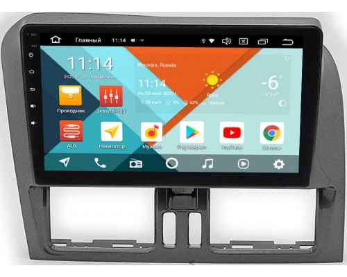 Volvo XC-60 (2008-2017) Wide Media KS9-788QR-3/32 DSP CarPlay 4G-SIM Android 10 (API 29)
