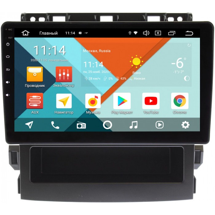 Штатная магнитола Subaru Forester V, Impreza V, XV II 2017-2021 Wide Media KS9-768QR-3/32 DSP CarPlay 4G-SIM на Android 10 (API 29)