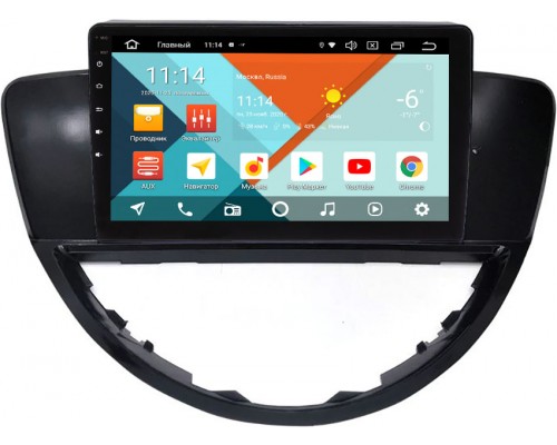 Subaru Tribeca (2004-2014) (без поддержки БК) Wide Media KS9-025QR-3/32 DSP CarPlay 4G-SIM на Android 10