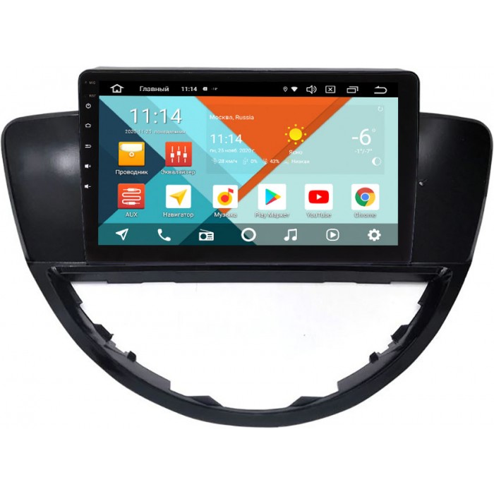 Штатная магнитола Subaru Tribeca (2004-2014) (без поддержки БК) Wide Media KS9-025QR-3/32 DSP CarPlay 4G-SIM на Android 10