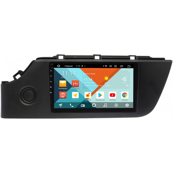 Штатная магнитола Kia Rio IV, Rio X 2020-2022 (матовая текстурная) Wide Media KS9602QR-3/32 DSP CarPlay 4G-SIM Android 10 (API 29)