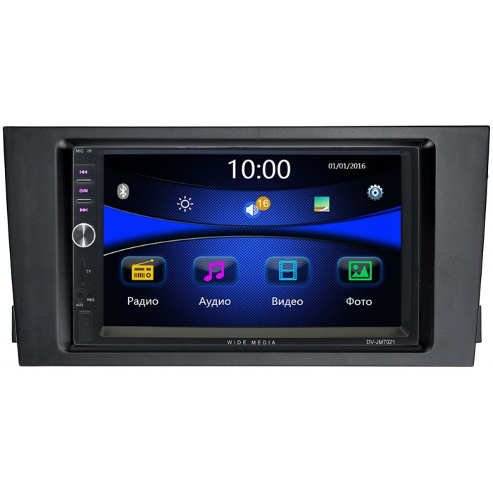 Магнитола в штатное место для Audi A6, S6, RS6 2002-2005 Wide Media DV-JM7021-RP-ADA602C-63 без NAVI
