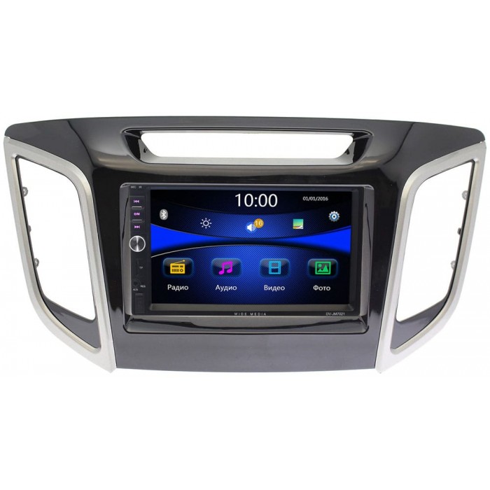 Штатная магнитола Hyundai Creta 2016-2019 Wide Media DV-JM7021-RP-HDI25N-111 без NAVI