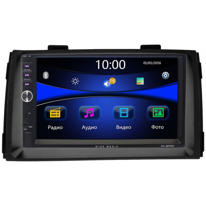 Магнитола в штатное место для Kia Sorento II 2009-2012 Wide Media DV-JM7021-RP-KISRd-28 без NAVI