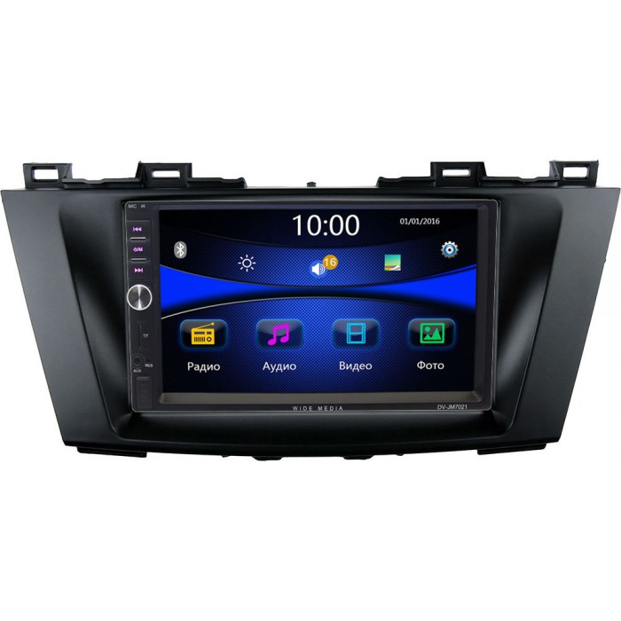 Штатная магнитола Nissan Lafesta II 2011-2018 Wide Media DV-JM7021-RP-MZ5B-150 без NAVI