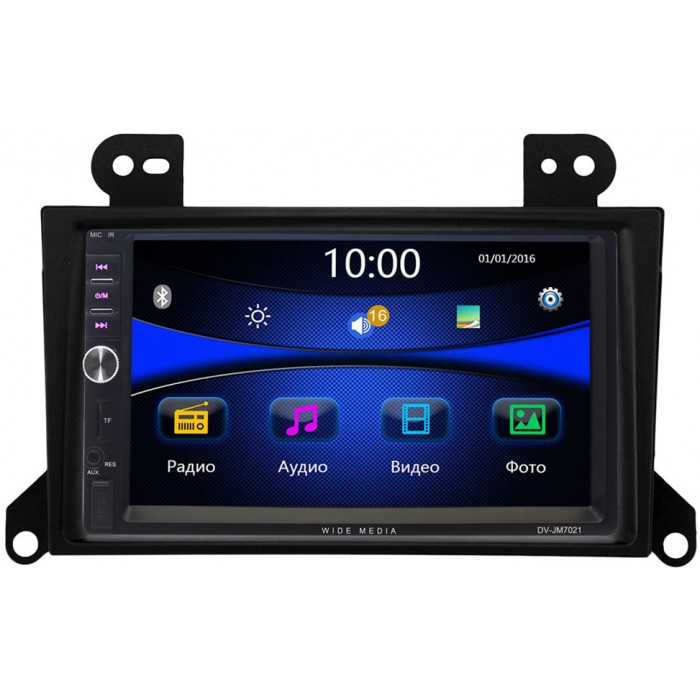 Штатная магнитола Mazda MPV 2000-2006 Wide Media DV-JM7021-RP-MZMPB-118 без NAVI