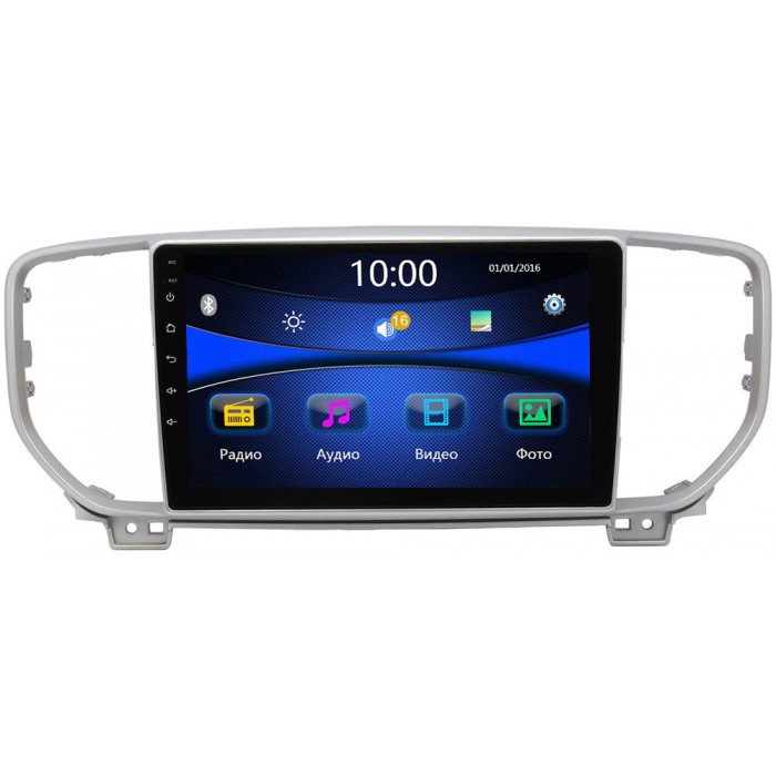 Штатная магнитола Kia Sportage IV 2018-2020 Wide Media JM9085 WinCE 9 дюймов (для авто без камеры)