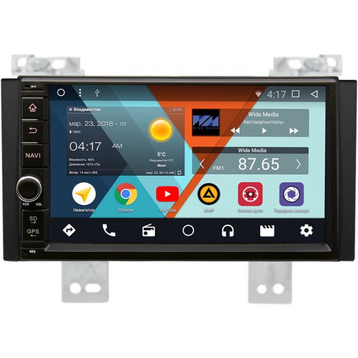 Штатная магнитола Kia Ceed I 2006-2010 Wide Media WM-VS7A706NB-1/16-RP-3-521-141 Android 8.1
