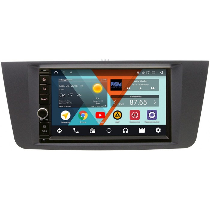 Штатная магнитола Geely Emgrand X7 2011-2018 Wide Media WM-VS7A706NB-1/16-RP-GLGX7-97 Android 8.1