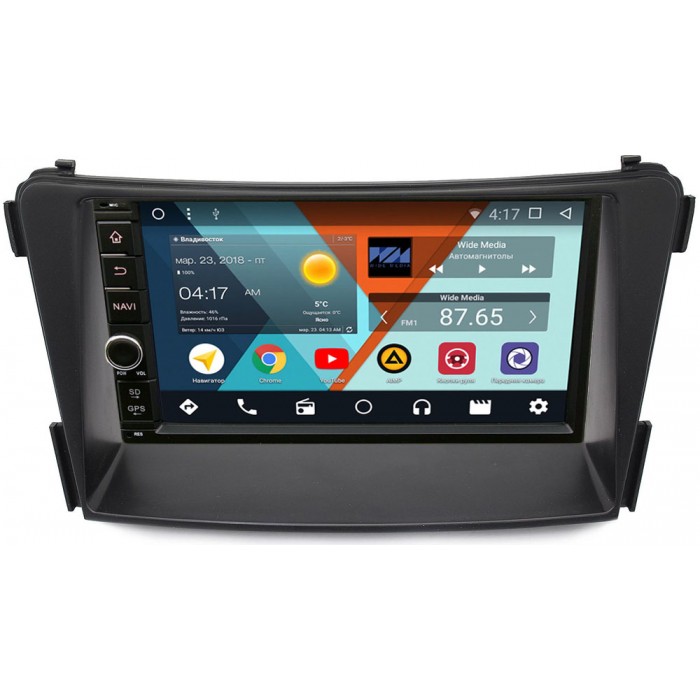 Штатная магнитола Hyundai i40 I 2012-2018 Wide Media WM-VS7A706NB-1/16-RP-HDI45-65 Android 8.1