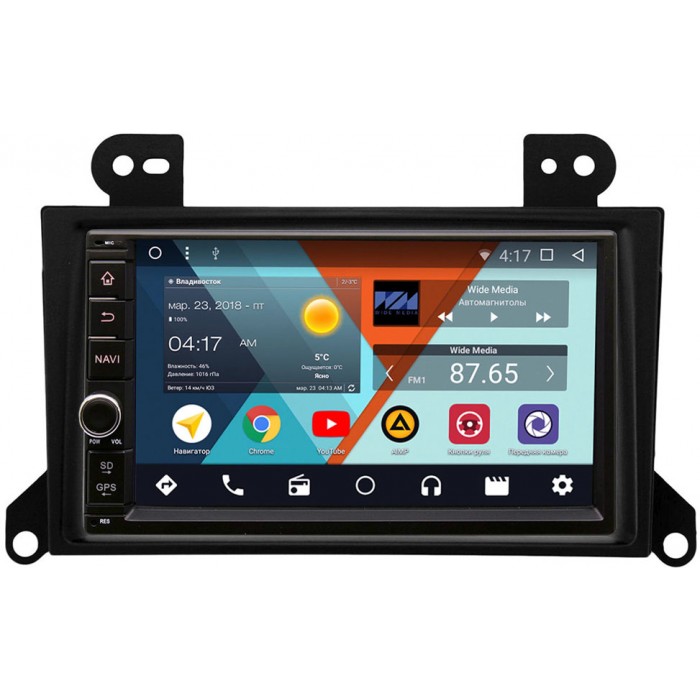 Штатная магнитола Mazda MPV 2000-2006 Wide Media WM-VS7A706NB-1/16-RP-MZMPB-118 Android 8.1