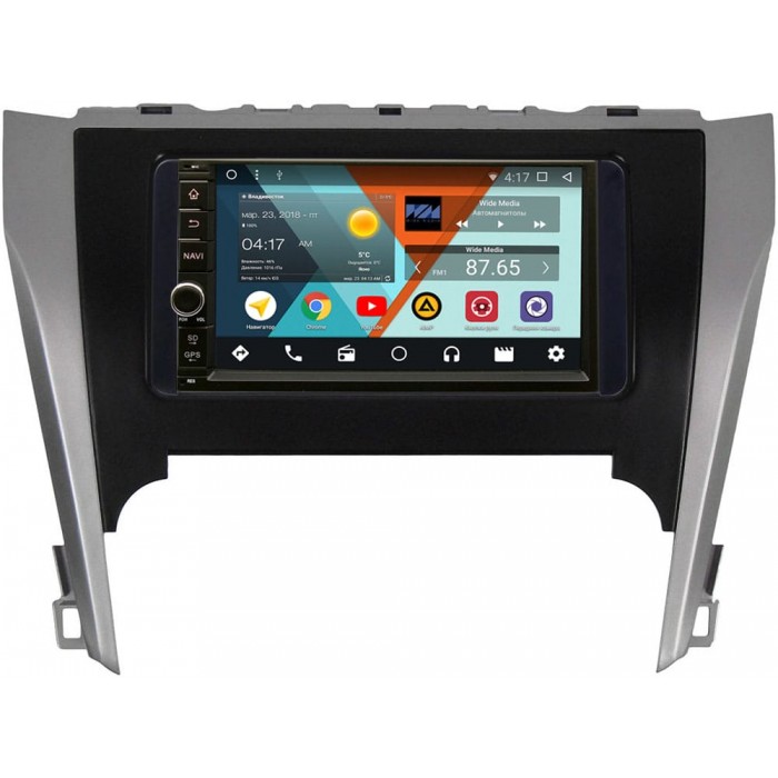 Штатная магнитола Toyota Camry V50 2011-2014 Wide Media WM-VS7A706NB-2/16-RP-TYCA5X-214 Android 8.1