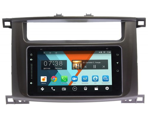 Toyota LC 100 2002-2007 Wide Media MT6901-RP-TYLC1XB-40 на Android 7.1