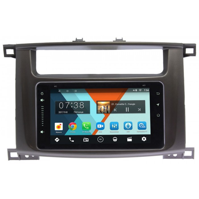 Магнитола в штатное место для Toyota LC 100 2002-2007 Wide Media MT6901-RP-TYLC1XB-40 на Android 7.1