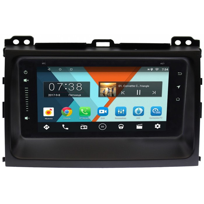 Штатная магнитола Toyota LC Prado 120 2002-2009 Wide Media MT6901NF-RP-TYLP12XW-03 на Android 7.1.1 (2/16)