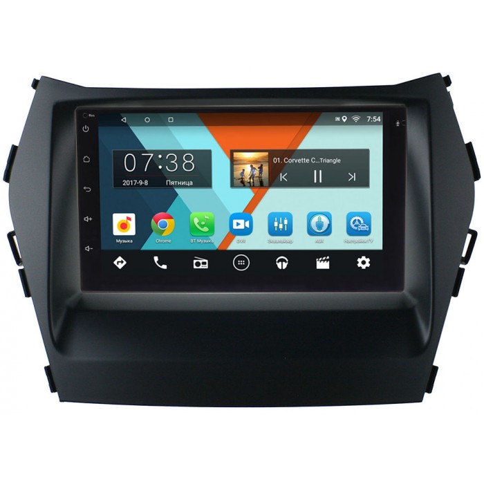 Штатная магнитола Hyundai Santa Fe III 2012-2018 Wide Media MT7001-RP-HDIX45-148 на Android 7.1.1 (2/16)