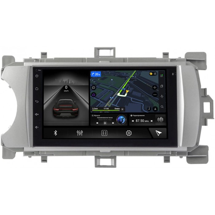 Магнитола в штатное место 2 din Toyota Yaris III (XP130) 2011-2017 Canbox 9863-RP-11-170-429 на Android 10 (4G-SIM, 2/32, DSP)