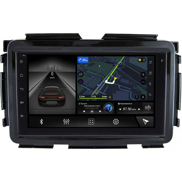 Магнитола в штатное место 2 din Honda Vezel 2013-2021 Canbox 4617-RP-11-564-268 на Android 10 (4G-SIM, 4/64, DSP) С оптическим выходом