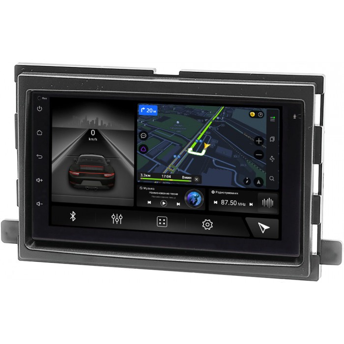 Штатная магнитола Ford Explorer, Expedition, Mustang, Edge, F-150 Canbox L-Line 4476-RP-11-572-241 на Android 10 (4G-SIM, 3/32, TS18, DSP, IPS)