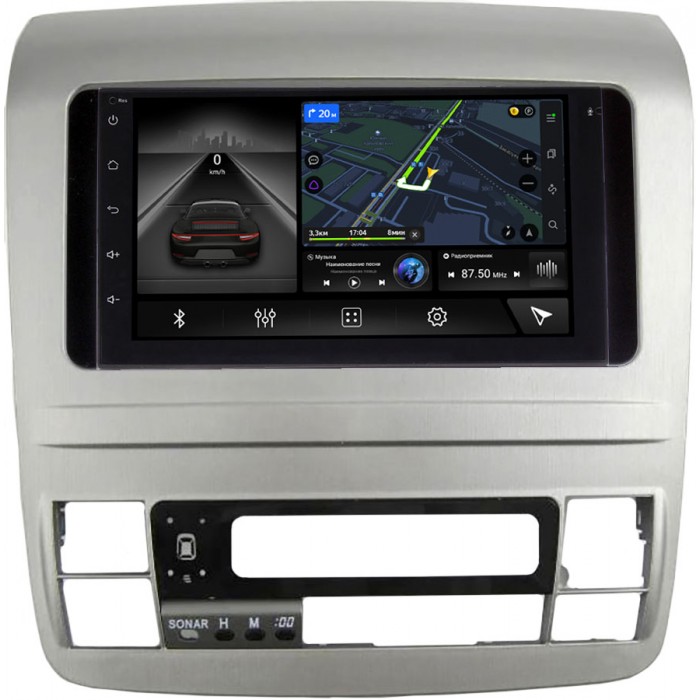 Штатная магнитола Toyota Alphard (2005-2008) Canbox L-Line 4475-RP-11-605-453 на Android 10 (4G-SIM, 6/128, TS18, DSP, IPS)