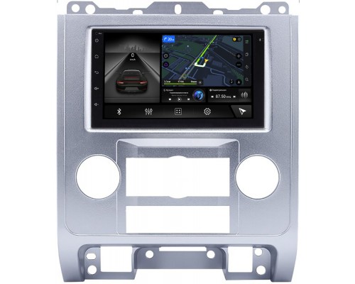Ford Escape II 2007-2012 (серебро) Canbox 4477-RP-11-682-242 на Android 10 (4G-SIM, 3/32, DSP)