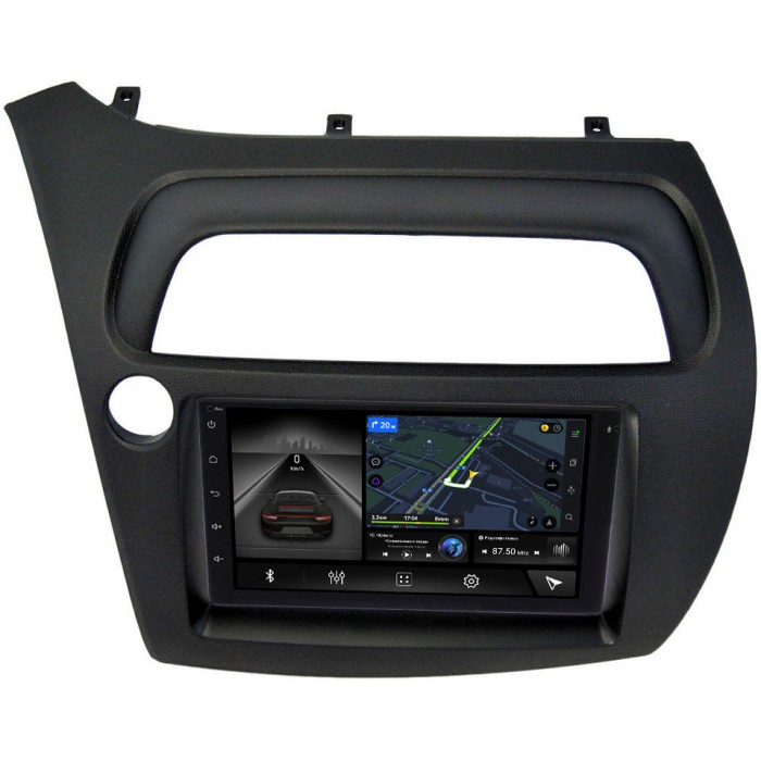 Магнитола в штатное место 2 din Honda Civic 8 (VIII) 5D 2005-2011 Canbox 4478-RP-HNCV5D-100 на Android 10 (4G-SIM, 6/128, DSP) С оптическим выходом