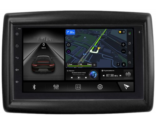 Renault Megane II 2002-2009 Canbox 9863-RP-RNMGC-122 на Android 10 (4G-SIM, 2/32, DSP)