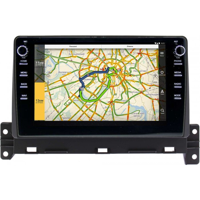 Штатная магнитола Great Wall Wingle 7 (2020-2021) Canbox 3149-10-1173 на Android 10 (DSP 2/16 с крутилками)