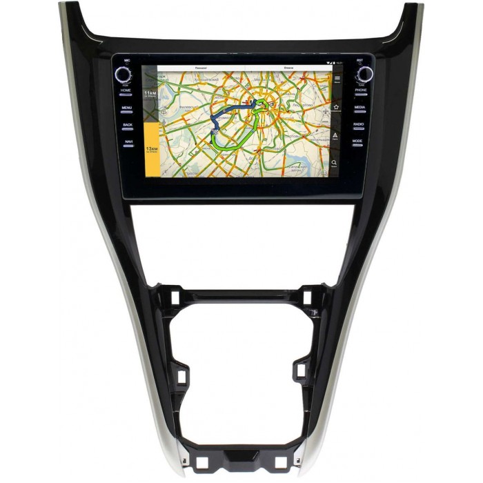 Штатная магнитола Canbox 3149-10-1227 для Toyota Harrier III (XU60) 2017-2021 на Android 10 (DSP 2/16 с крутилками)
