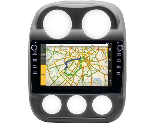 Jeep Compass I, Liberty (Patriot) 2011-2016 Canbox 3149-10-810 на Android 10 (DSP 2/16 с крутилками)