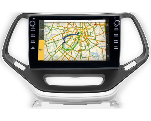 Jeep Cherokee V (KL) 2013-2021 Canbox 3149-10-811 на Android 10 (DSP 2/16 с крутилками)