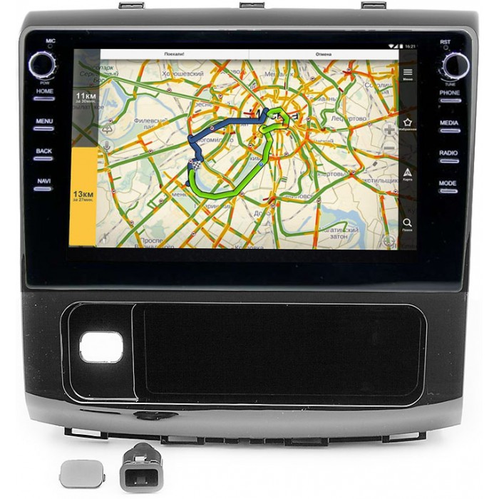 Штатная магнитола Haval H9 2014-2021 (глянец) Canbox 3149-10-910 на Android 10 (DSP 2/16 с крутилками)