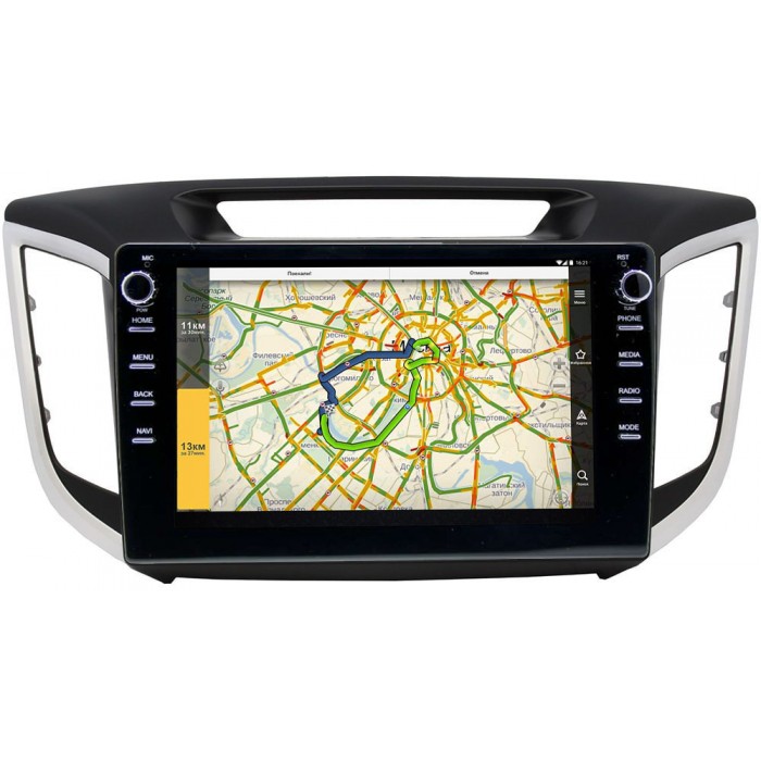 Штатная магнитола Hyundai Creta 2016-2019 Canbox 3149-1029 на Android 10 (DSP 2/16 с крутилками) для авто с камерой