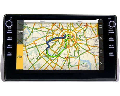 Toyota Wish 2009-2017 Canbox 3149-1066 на Android 10 (DSP 2/16 с крутилками)