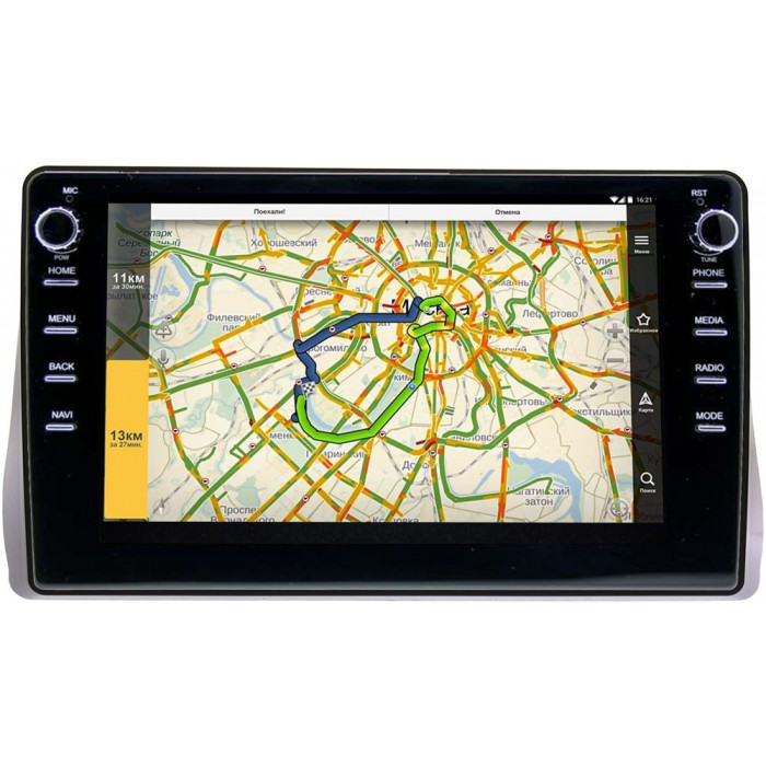 Штатная магнитола Toyota Wish 2009-2017 Canbox 3149-1066 на Android 10 (DSP 2/16 с крутилками)