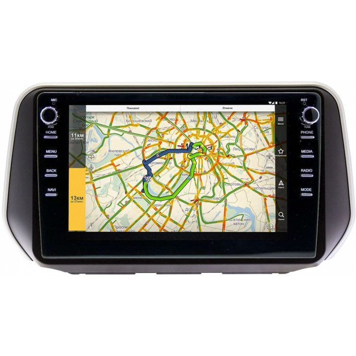 Штатная магнитола Hyundai Santa Fe IV 2018-2020 Canbox 3149-1137 на Android 10 (DSP 2/16 с крутилками)