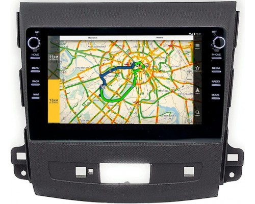 Mitsubishi Outlander II (XL) 2006-2012 Canbox 3150-9-004-1 без Rockford на Android 10 (DSP 2/16 с крутилками)