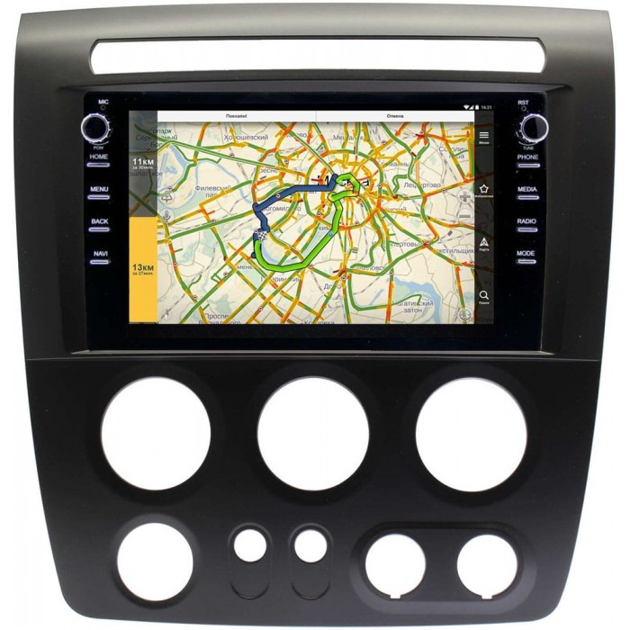 Штатная магнитола Hummer H3 2005-2010 Canbox 3150-9-1093 Android 10 (DSP 2/16 с крутилками)