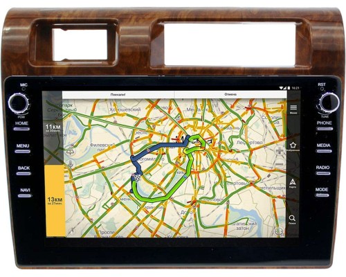 Toyota LC 70 2007-2021 (дерево) Canbox 3150-9-1121 на Android 10 (DSP 2/16 с крутилками)
