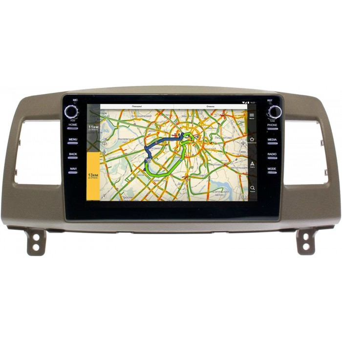 Штатная магнитола Canbox 3150-9-1232 для Toyota Mark II IX (X110), Verossa 2001-2007 (руль справа) на Android 10 (DSP 2/16 с крутилками)