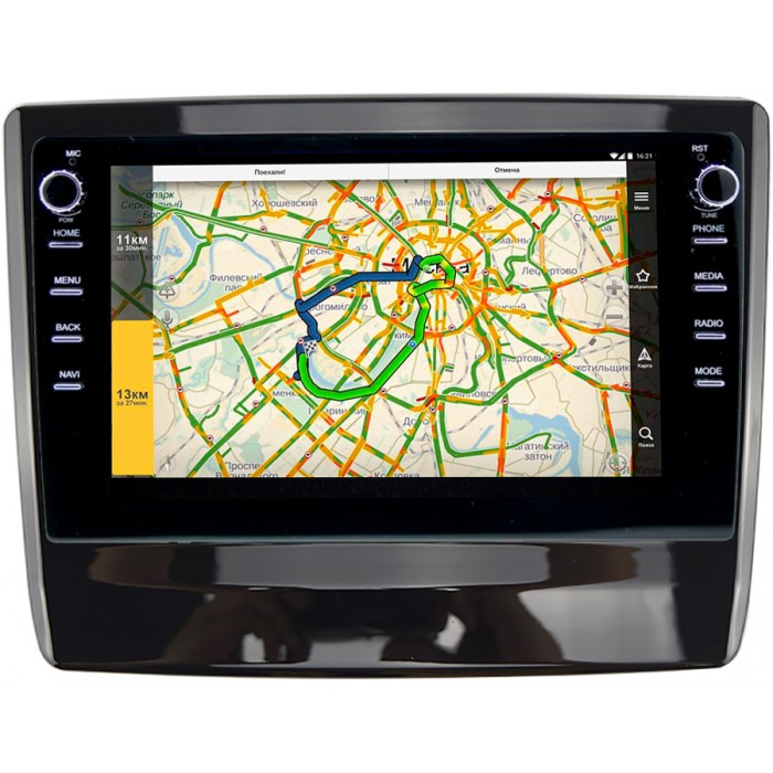 Штатная магнитола Canbox 3150-9-1335 для Isuzu D-Max III 2019-2022 (черный глянец) на Android 10 (DSP 2/16 с крутилками)