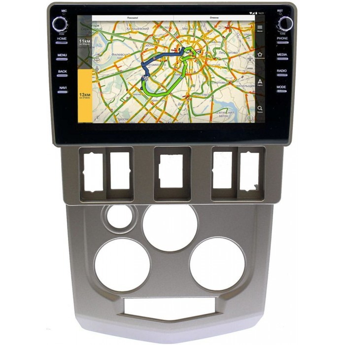 Штатная магнитола Renault Logan I 2004-2009 Canbox 3150-9-674 на Android 10 (DSP 2/16 с крутилками)