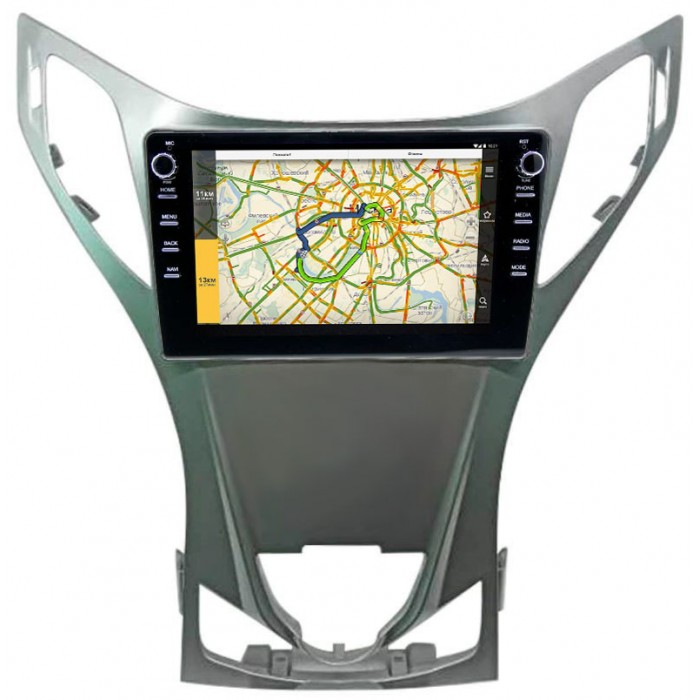 Штатная магнитола Canbox 3150-9-Grandeur5 для Hyundai Grandeur V 2011-2016 на Android 10 (DSP 2/16 с крутилками)