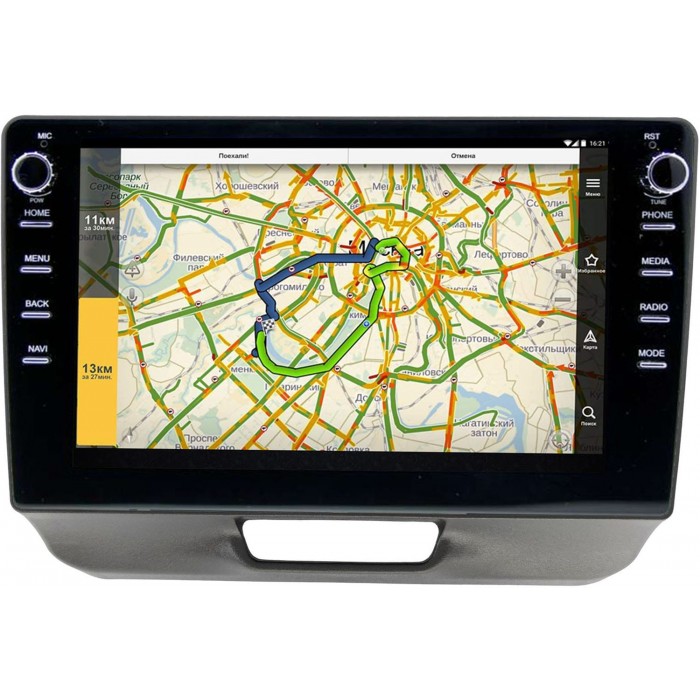 Штатная магнитола Canbox 3150-9-HO204N для Honda N-BOX (2011-2017) на Android 10 (DSP 2/16 с крутилками)