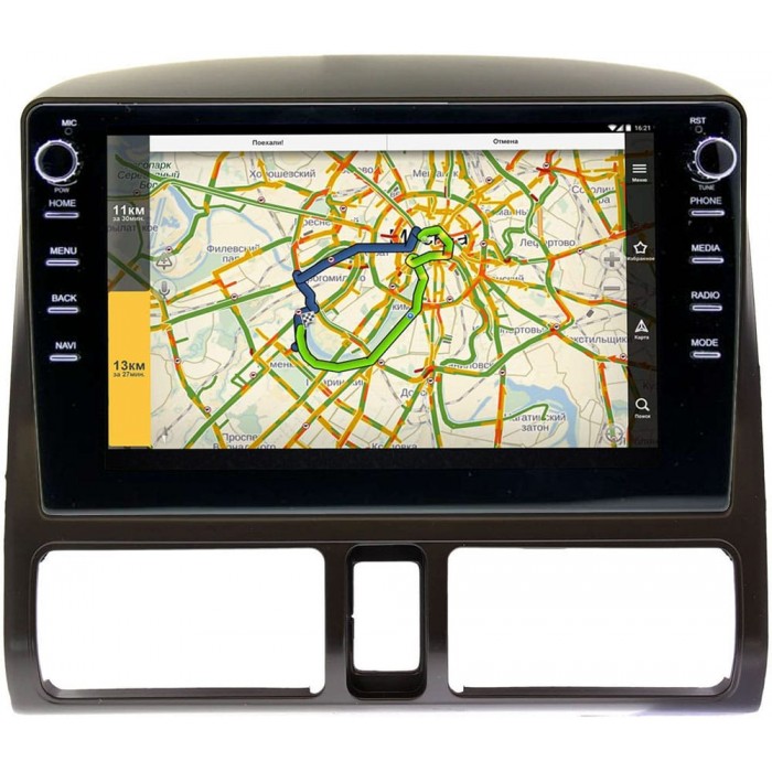 Штатная магнитола Honda CR-V II 2001-2006 Canbox 3150-9204 Android 10 (DSP 2/16 с крутилками)