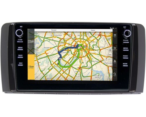 Mercedes R-klasse (глянец) Canbox 3150-9250 на Android 10 (DSP 2/16 с крутилками)